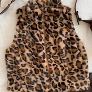 Wild Dream Leopard Fur Vest
