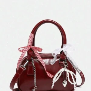 Bow Charm Mini Handbag